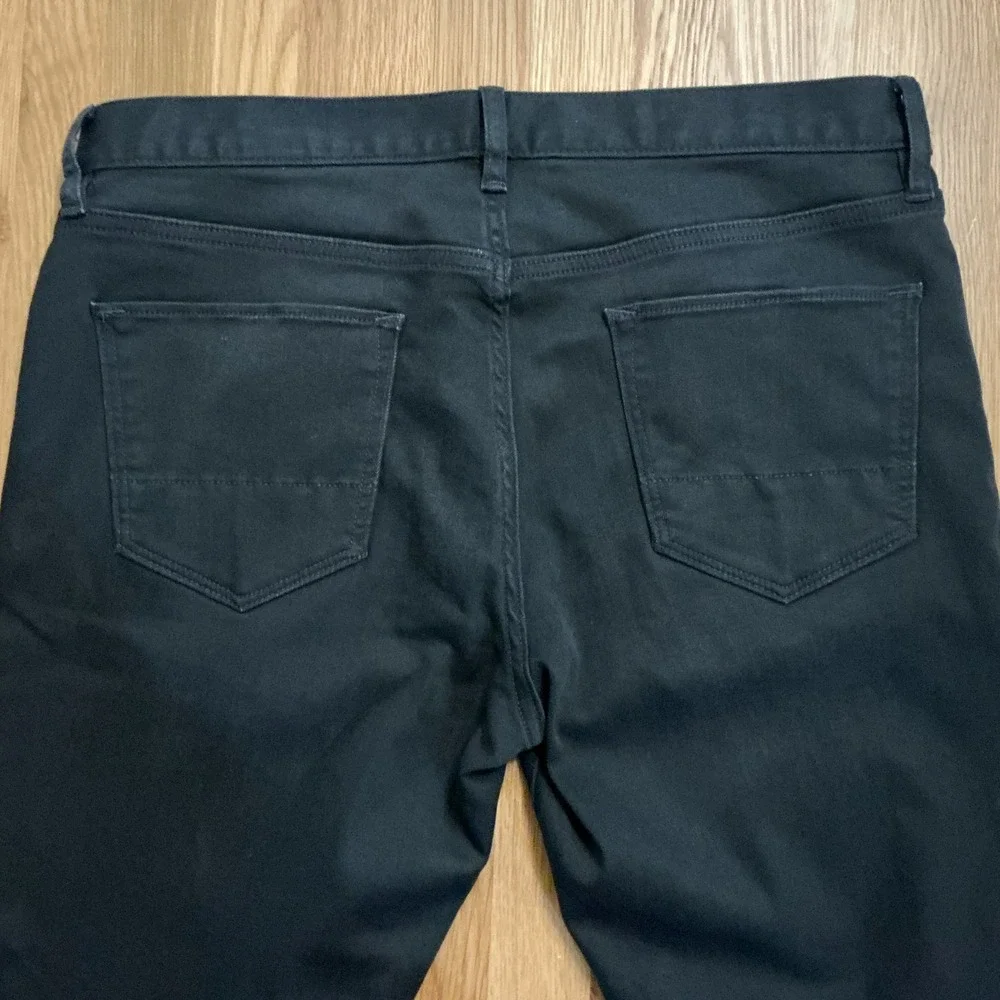 Banana Republic Traveler Pants Black Stretch 5 Pocket Slim‎ Fit 34x30 Mens